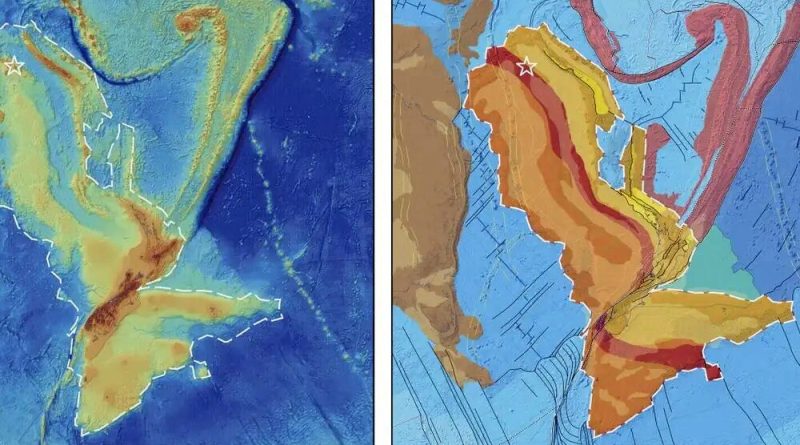 قاره تازه کشف شده، نقشه‌برداری شد/ عکس