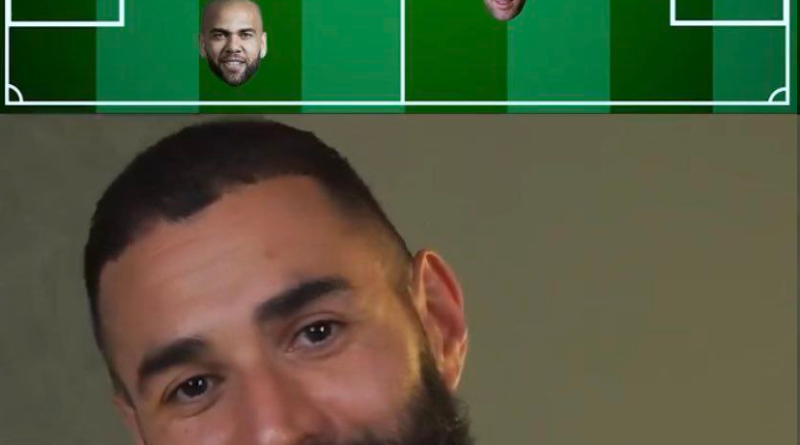 رونالدو در تیم رویایی بنزما جایی ندارد!