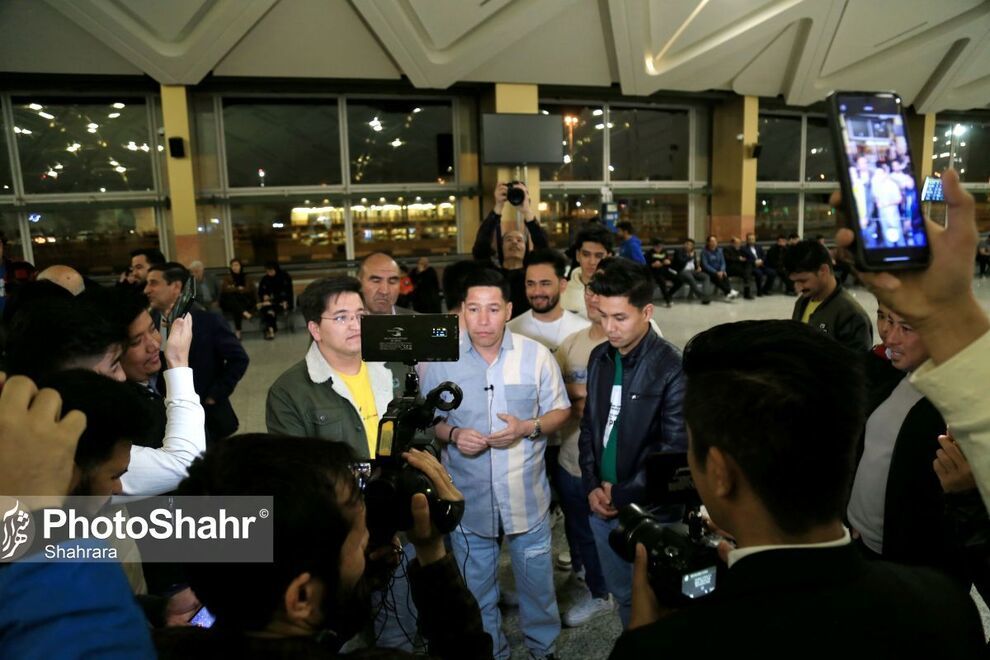 1714660190 710 برگشت تیم ملی فوتسال افغانستان به مشهد بعد از تاریخ‌سازی