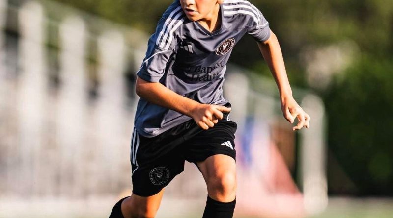 عکس‌| فرزند مسی در راه پدر؛ تیاگو بازیکن اینترمیامی شد!