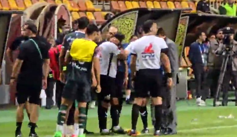 هواداران فولاد، کمک داور را مصدوم کردند!