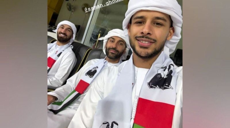 استایل عربی جالب قایدی، قدوس و مغانلو در امارات +عکس