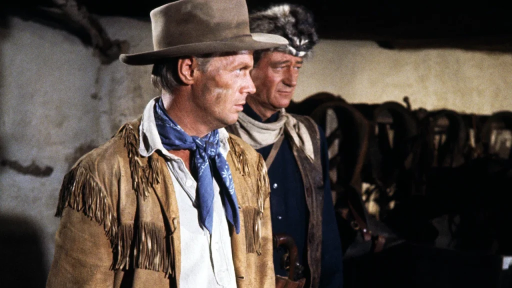 ۱۰ فیلم وسترن جنگی برتر تاریخ سینما؛ از Woman Walks Ahead تا Seraphim Falls_صبح سریع 24 آلامو ۱۹۶۰