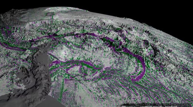 نقشه‌ خیره‌کننده کف اقیانوس / ناسا منتشر کرد