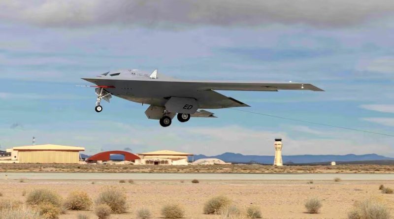 بمب‌افکن استراتژیک B-۲۱ ریدر با مشکلی مواجه شد