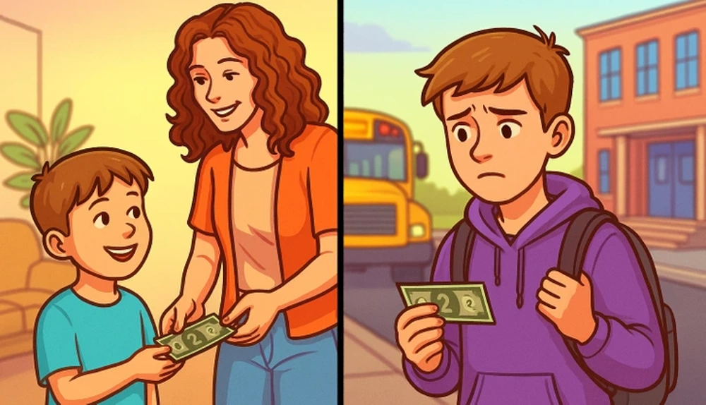 پول توجیبی کم