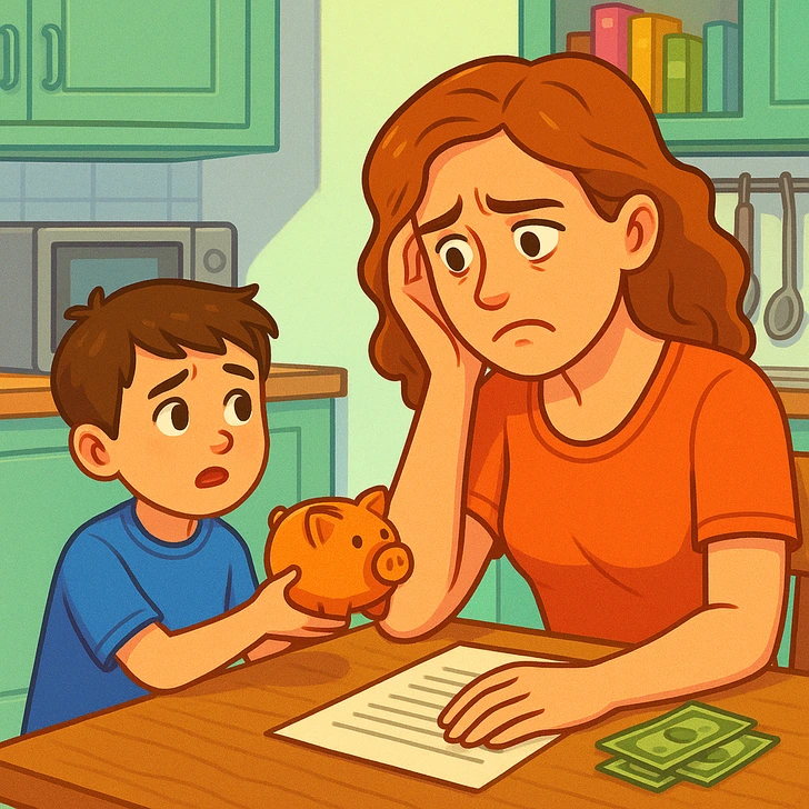 انتقال اضطراب مالی به فرزند