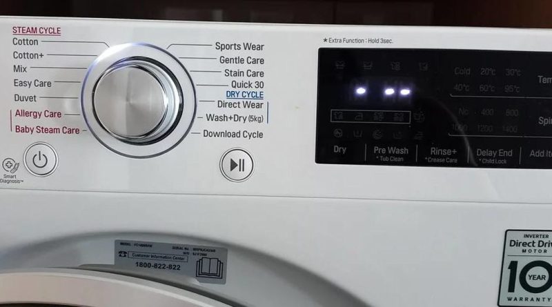 برنامه‌های ماشین لباسشویی هرکدام چه کاربردی دارد؟