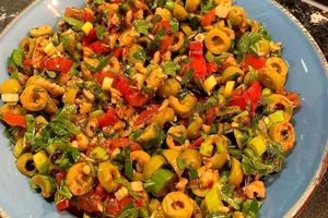 سالاد زیتون؛ سالاد خاص و خوشمزه