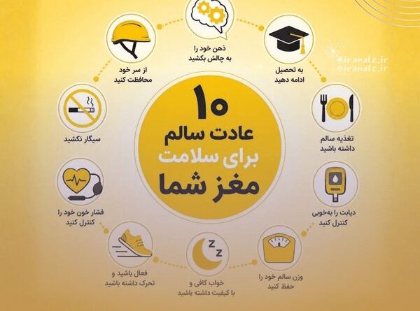 ۱۰ عادت مهم برای سلامت مغز را بشناسید